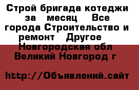 Строй.бригада котеджи за 1 месяц. - Все города Строительство и ремонт » Другое   . Новгородская обл.,Великий Новгород г.